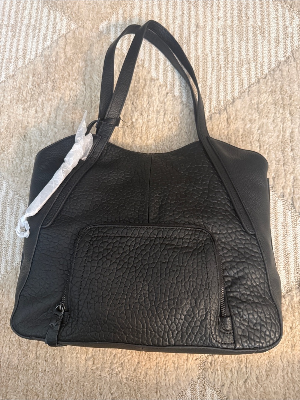 New Vince Camuto Black Women's Leather Tote Bag
